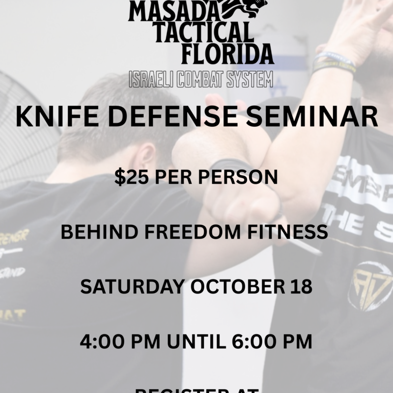Knife Defense Seminar